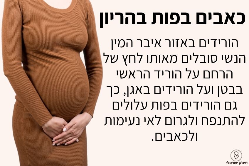 כאבים בפות בהריון